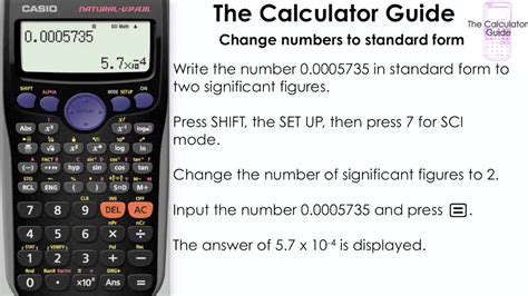 Scientific Notation Calculator .